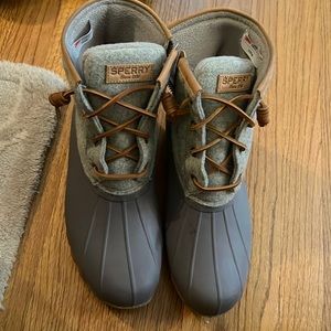 Sperry Boots, fleece lined